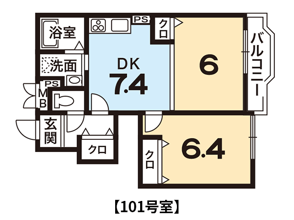 101号室